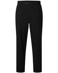 SELECTED - Loose-Fit Tailored Trousers - Lyst