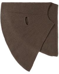 Homme Plissé Issey Miyake - Cutout Knitted Hat - Lyst