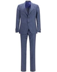 Gi Capri - Traje A Rayas Diplomáticas - Lyst