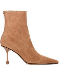 Jimmy Choo - Cycas Suede Ankle Boots - Lyst