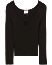 Claudie Pierlot - ロングスリーブ ニットトップ - Lyst