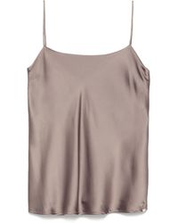 Herno - Satin Tank Top - Lyst