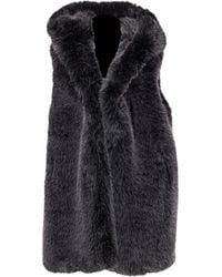 S.W.O.R.D - Hooded Fur-Effect Jacket - Lyst