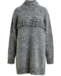 Essentiel Antwerp - And Wool-Blend Sweater With Fringe Details - Lyst