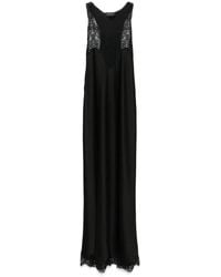 Balenciaga - Satin Midi Dress - Lyst