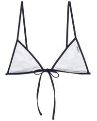 Prada - Jersey Bikini Top - Lyst