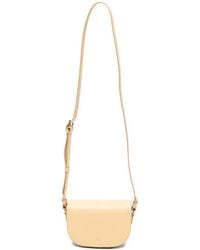 A.P.C. - Logo-Print Shoulder Bag - Lyst