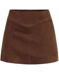 Reformation - Minigonna Layla A Vita Bassa - Lyst