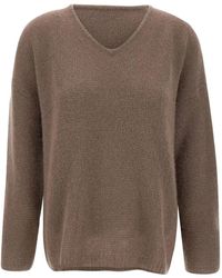 Hemisphere - Pull À Col V - Lyst