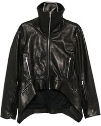 Rick Owens - Exploder Leather Jacket - Lyst