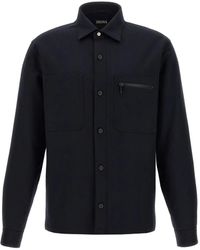 ZEGNA - ジップポケット シャツ - Lyst