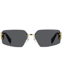 Marc Jacobs - Chain-Strap Rectangle-Frame Sunglasses - Lyst