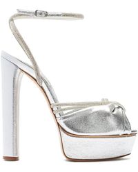 Casadei - 140Mm Taylor Flora Wonder Platform Sandals - Lyst