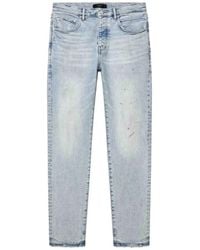 Purple Brand - P005 Distressed Paint-Splatter Jeans - Lyst