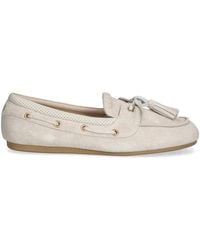 Liu Jo - Suede Loafers With Tassels - Lyst