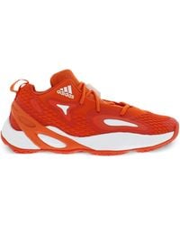 adidas - Mesh Lace-Up Sneakers With Rubber Sole - Lyst