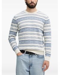 Guess - Fair Isle Cable-Knit Sweater - Lyst