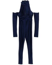 Mazzei - Schulterfreier Jumpsuit mit Twist-Detail - Lyst