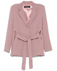 FEDERICA TOSI - Blazer Con Cintura - Lyst