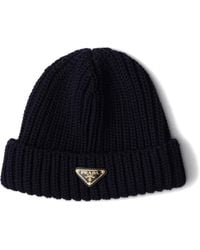 Prada - Gorro de lana - Lyst