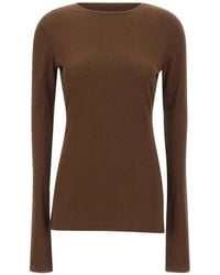 Entire studios - Sheer Long Sleeve Top - Lyst