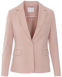 Circolo 1901 - Single-Breasted Peak-Lapels Blazer - Lyst