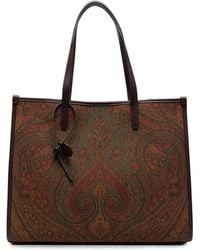 Etro - Paisley-Print Tote Bag - Lyst