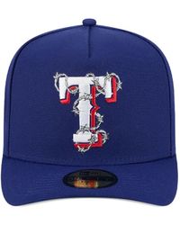 KTZ - 59Fifty Texas Rangers Fence A-Frame Baseball Cap - Lyst