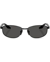 Prada Linea Rossa - Oval-Frame Sunglasses - Lyst