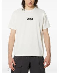 NANGA - Eco Hybrid Mt Logo-Print T-Shirt - Lyst