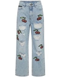 Philipp Plein - Vaqueros Skater - Lyst