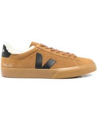Veja - Campo Winter Suede Panelled Sneakers - Lyst