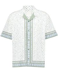 Givenchy - Hemd Mit Blumen-Print - Lyst