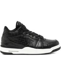 A Bathing Ape - Star-Embellished Trainers - Lyst