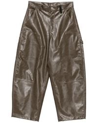 TEAM WANG design - Reset Wide-Leg Trousers - Lyst