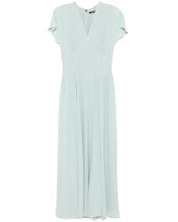 ROTATE BIRGER CHRISTENSEN - Maxikleid Mit V-Ausschnitt - Lyst