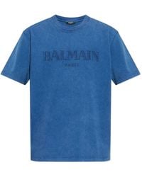 Balmain - Loose Ss T-Shirt - Lyst