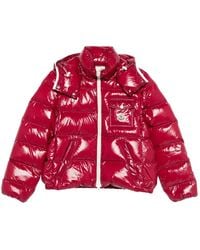 Moncler - Andro Donsjack Met Monogram-Print - Lyst