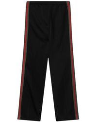 Gucci - Viscose Jersey Sportswear Pants With Web - Lyst
