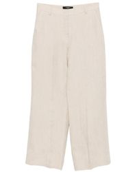 Weekend by Maxmara - Malizia Pressed-Crease Pallazo Pants - Lyst