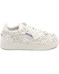 Autry - Medalist Low Patent/Flower - Lyst