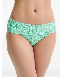 Melissa Odabash - Brussels Ring-Detail Patterned Bikini - Lyst