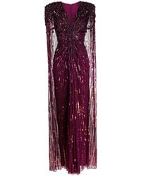Jenny Packham - Lotus Lady スパンコール イブニングドレス - Lyst