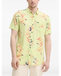 Rip Curl - Fun Times Floral-Print Short-Sleeve Shirt - Lyst