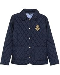Ralph Lauren - Quilted Emblem Jacket - Lyst