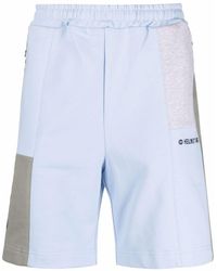 Helmut Lang - Jersey-Shorts mit Logo - Lyst