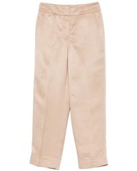 Peserico - Cuffed Trousers - Lyst