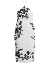 Hemant & Nandita - Robe Mi-Longue À Fleurs Aahi - Lyst