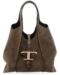 Tod's - Borsa Tote T Timeless Mini - Lyst