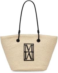 Marc O' Polo - Large Logo-Patch Woven Tote Bag - Lyst